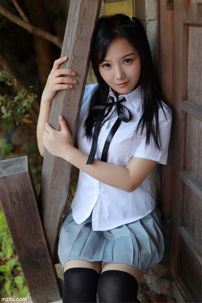 可爱萌妹徐微微唯美写真 学生JK制服写真清新怡人