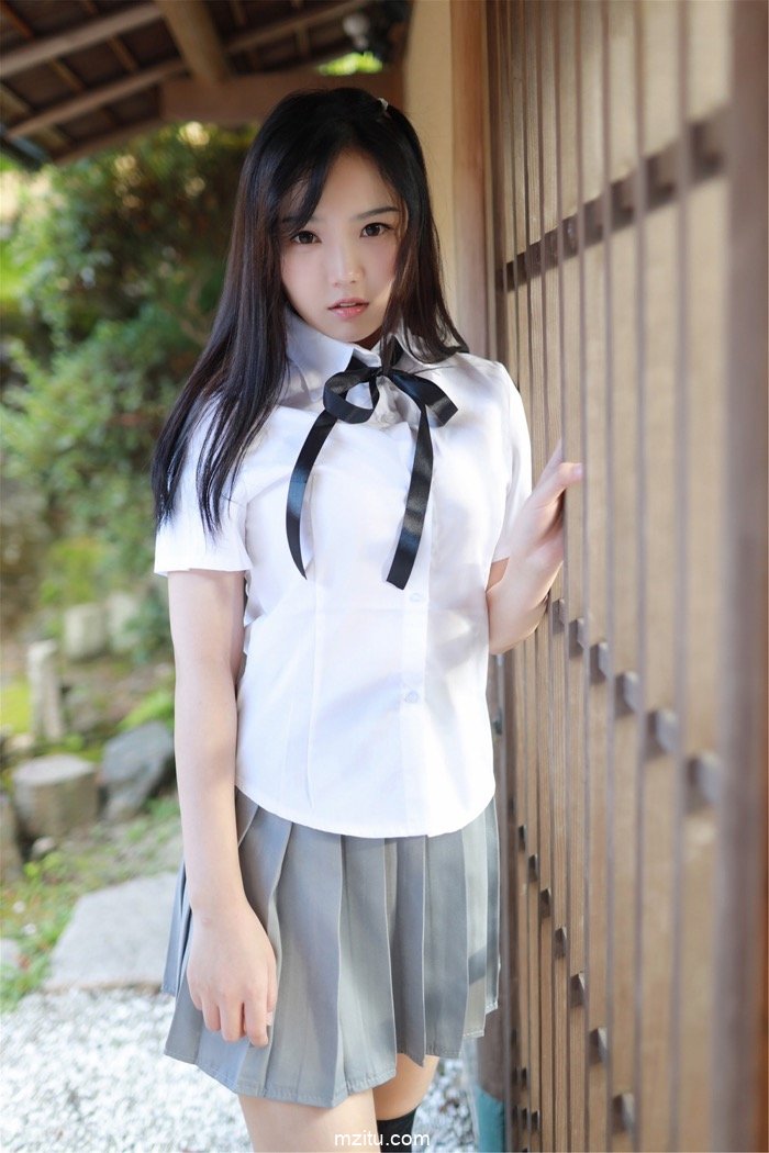 可爱萌妹徐微微唯美写真 学生JK制服写真清新怡人