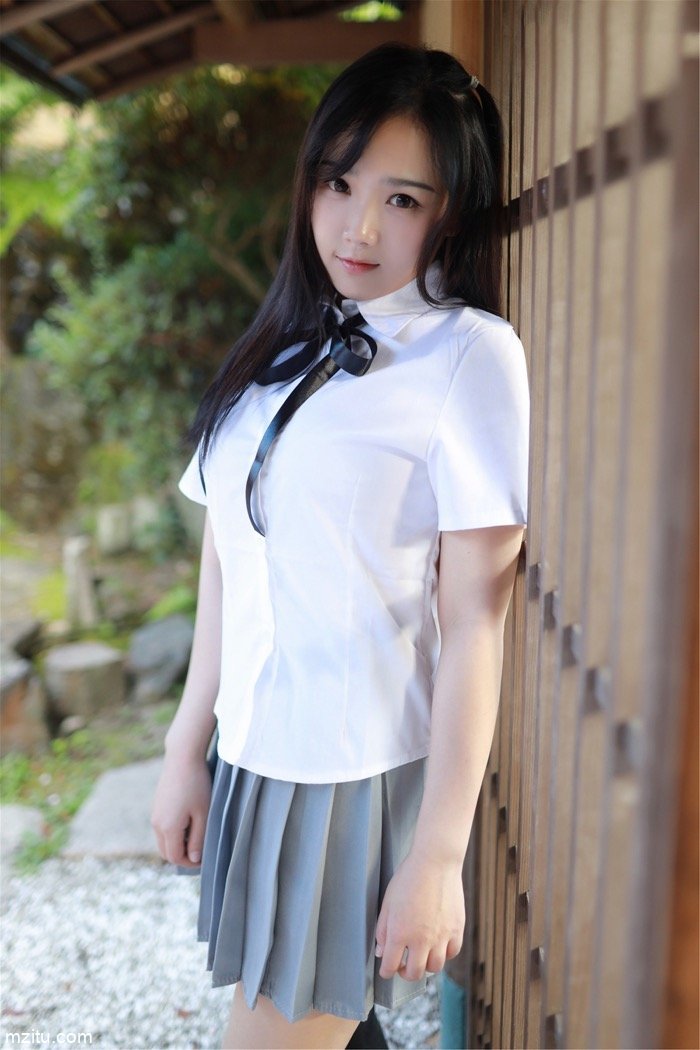 可爱萌妹徐微微唯美写真 学生JK制服写真清新怡人