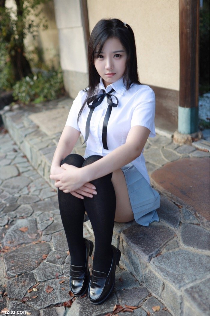 可爱萌妹徐微微唯美写真 学生JK制服写真清新怡人