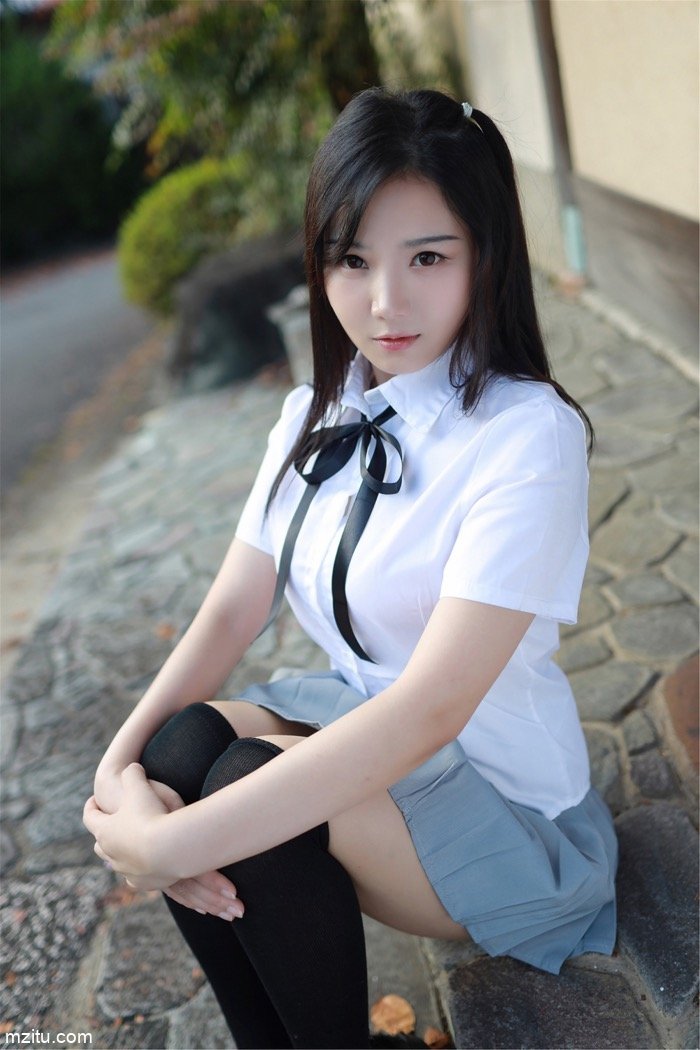 可爱萌妹徐微微唯美写真 学生JK制服写真清新怡人