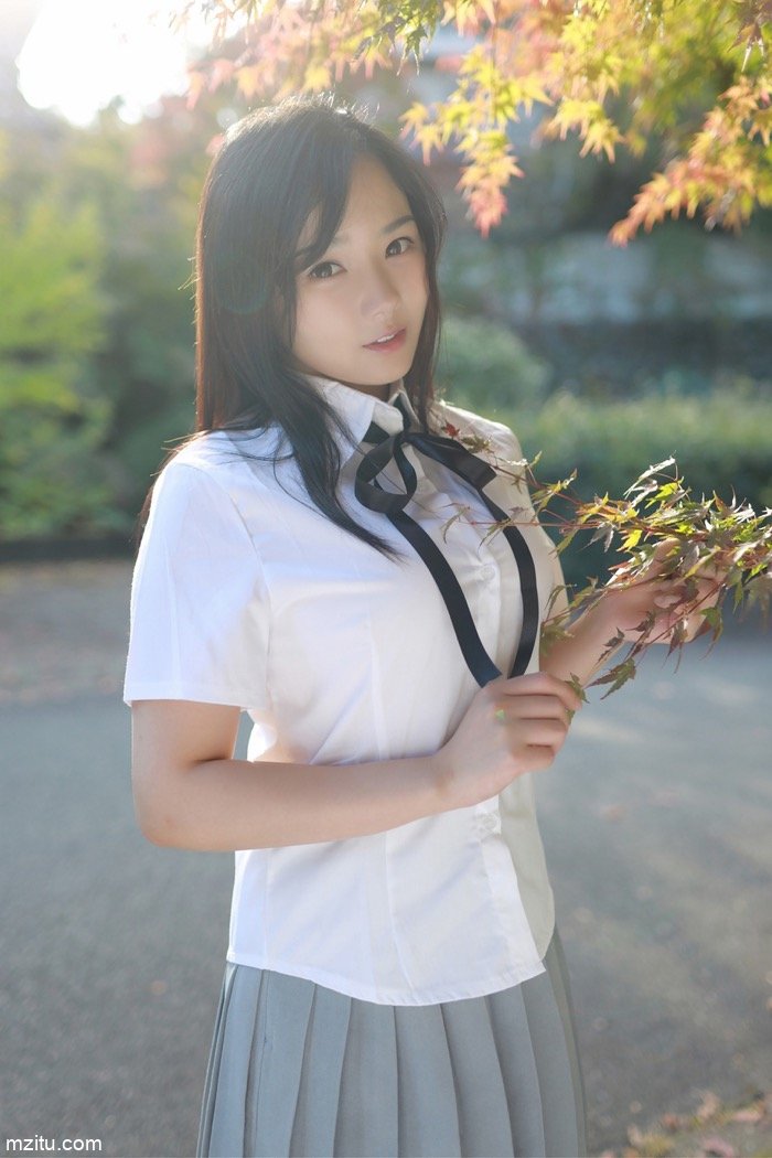 可爱萌妹徐微微唯美写真 学生JK制服写真清新怡人