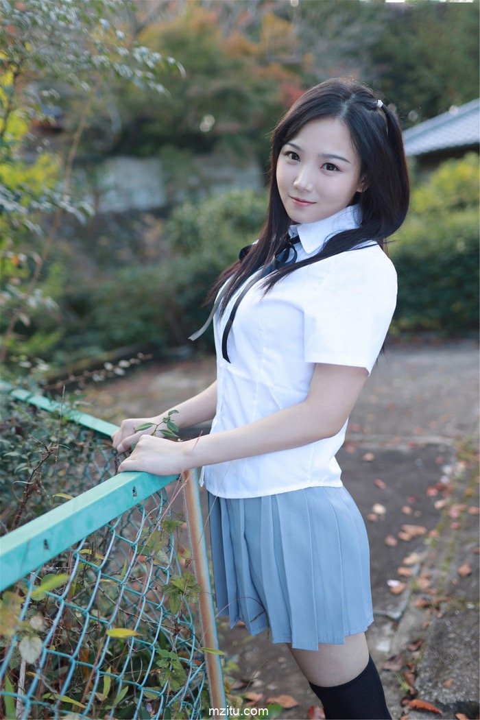 可爱萌妹徐微微唯美写真 学生JK制服写真清新怡人