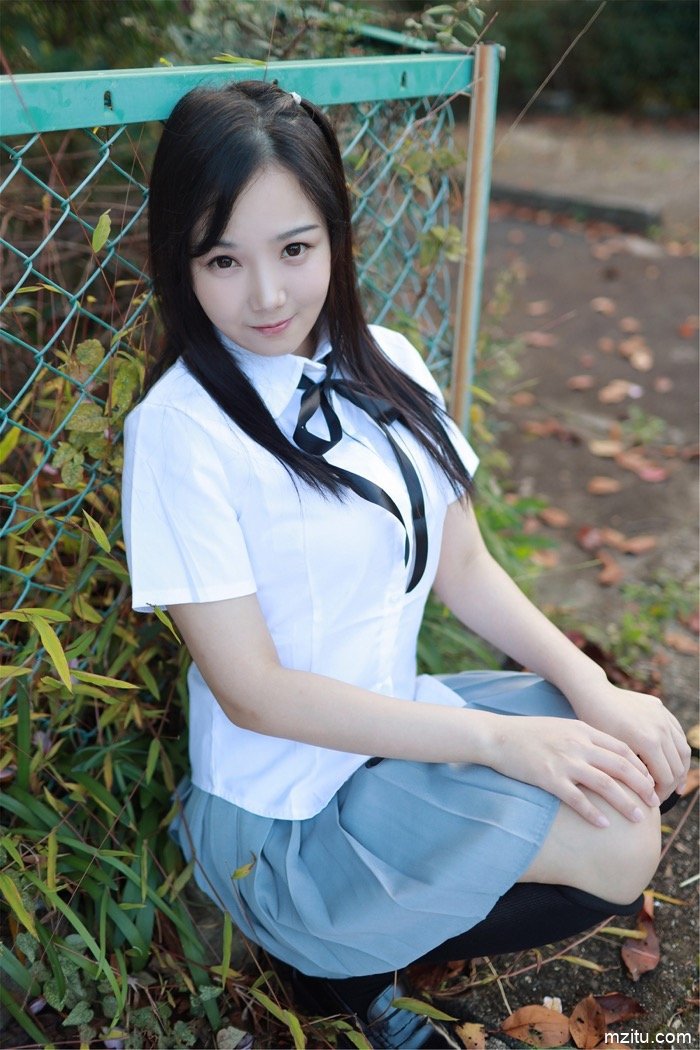 可爱萌妹徐微微唯美写真 学生JK制服写真清新怡人